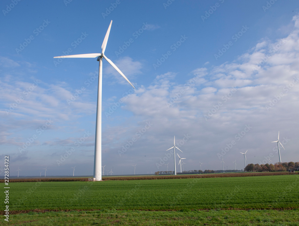 Windmill in Dutch polder. Netherlands. Green energy Windmill in Dutch polder. Netherlands. Green energy