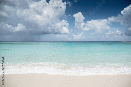 A VIEW OF A BEAUTIFUL BEACH
