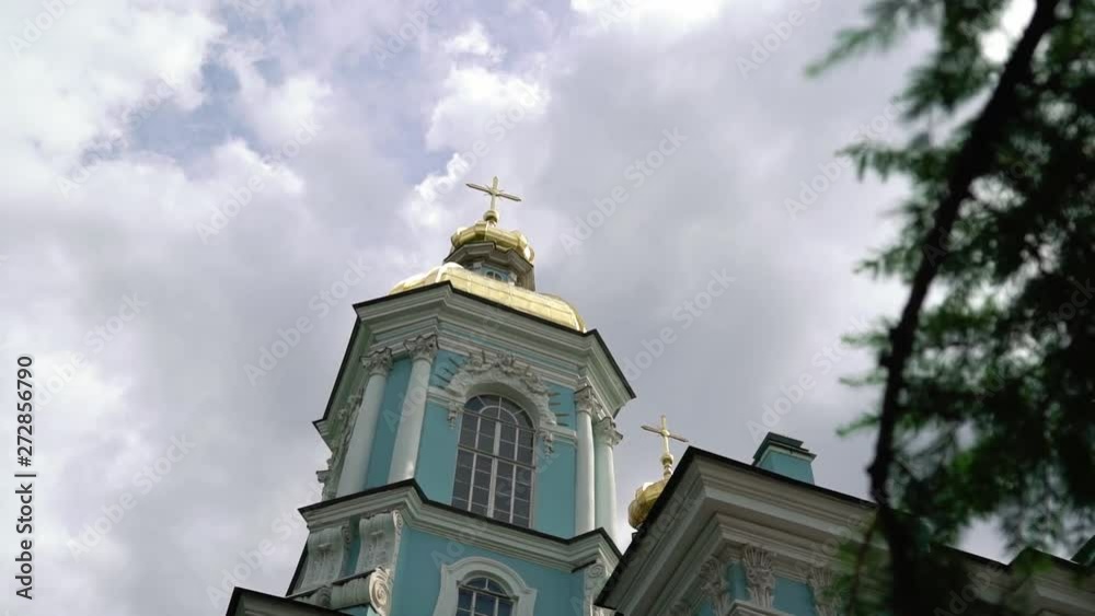 Nikolsky marine cathedral building in Saint-Petersburg Nikolsky marine cathedral building in Saint-Petersburg