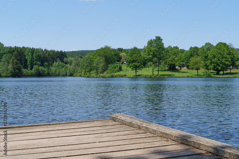 bathing lake: Kell am See in rhienland Palatinate ( Rheinland-Pfalz), Germany