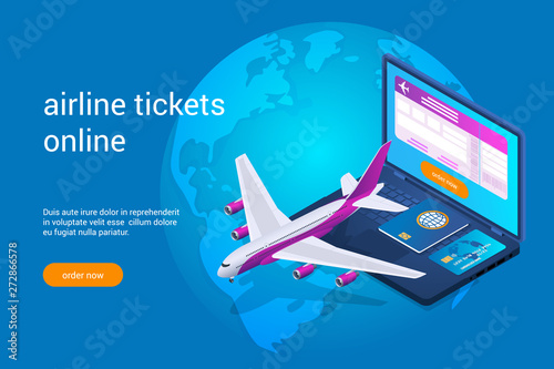 Booking airline tickets online 2
