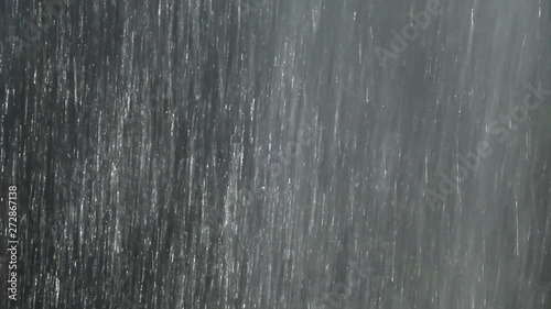 Heavy Rainfall Texture with Varying Focus