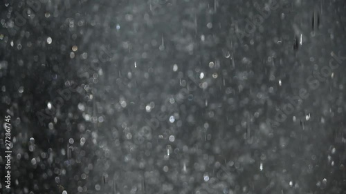 Water Falling in and Out of Focus