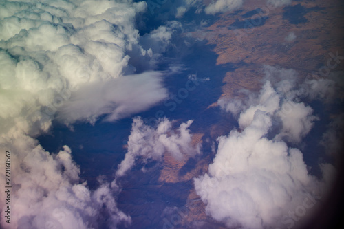 View of valley from a mountain top