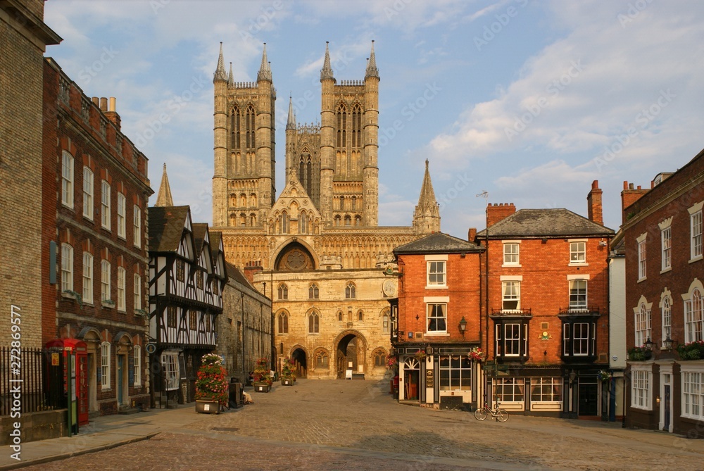 Historic City of Lincoln with Cathedral