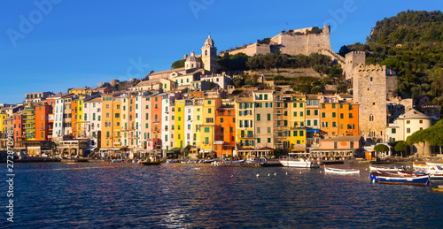 Image of Portovenere in La Spezia of Italy