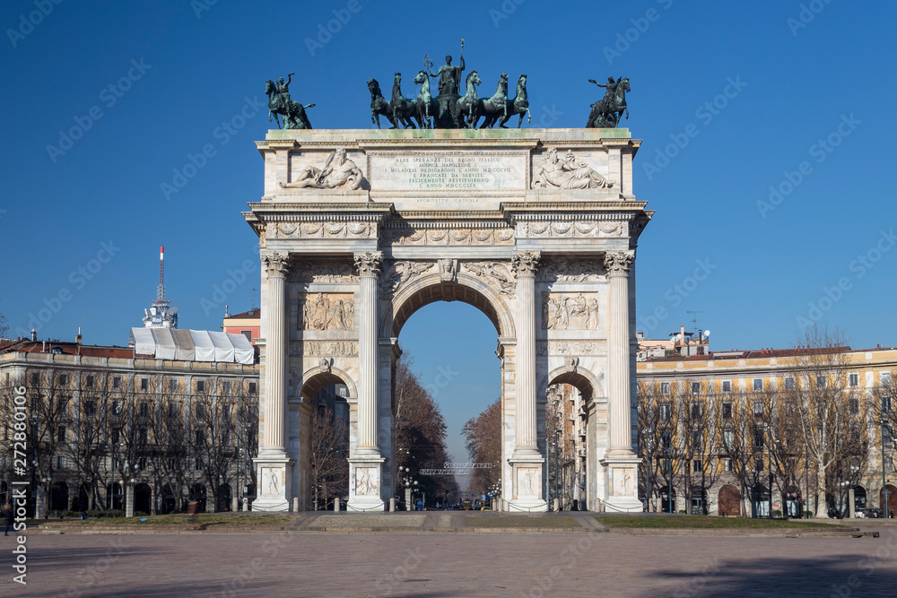 Arco della Pace - Milano, Italia