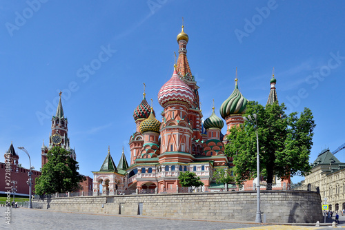 St. Basil's Cathedral and the Spasskaya Tower