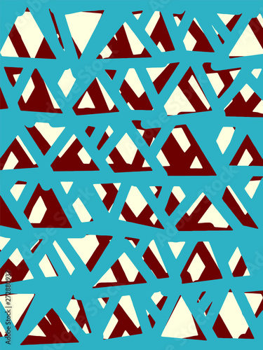 Abstract grunge vector background. Color composition of irregular overlapping graphic elements.