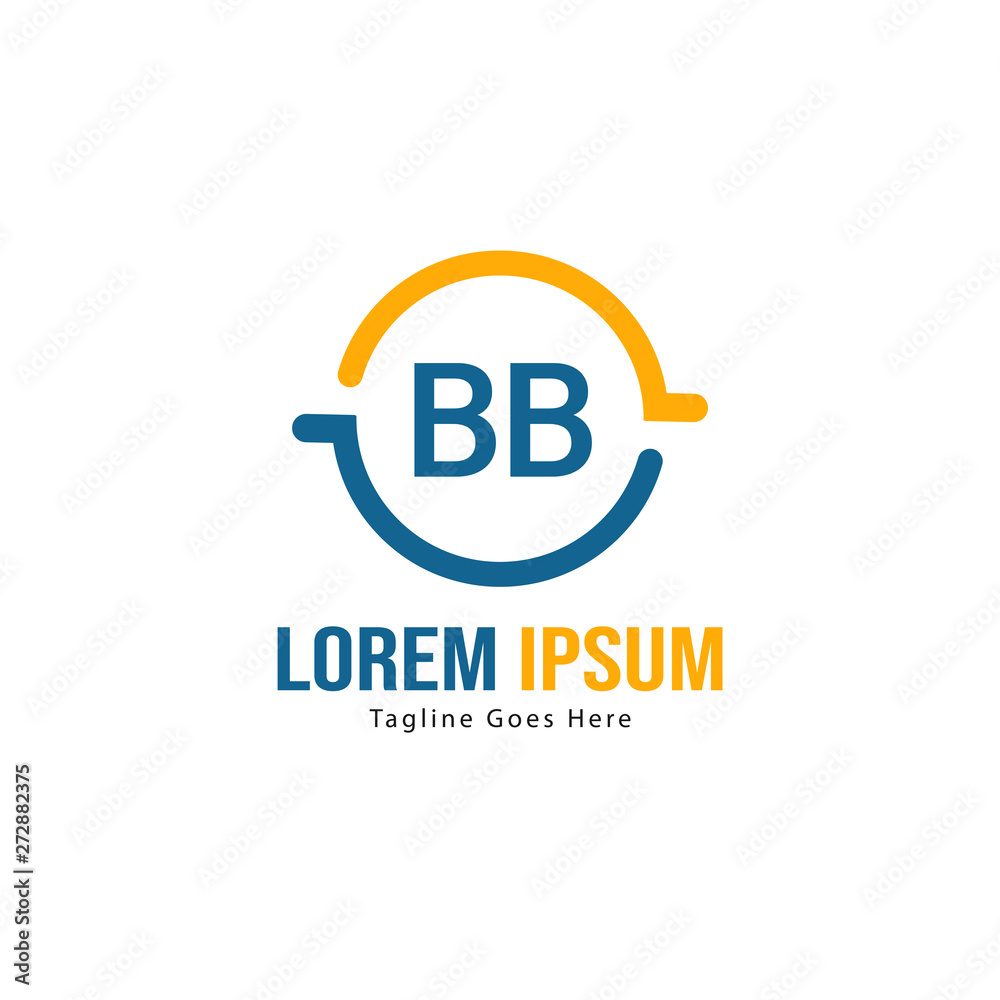 BB Letter Logo Design. Creative Modern BB Letters Icon Illustration BB Letter Logo Design. Creative Modern BB Letters Icon Illustration