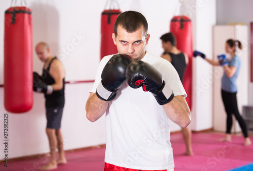Young boxer trains © JackF