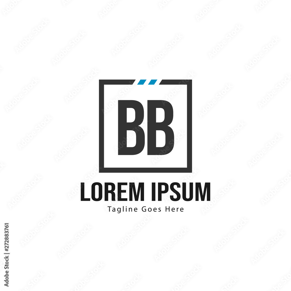 BB Letter Logo Design. Creative Modern BB Letters Icon Illustration BB Letter Logo Design. Creative Modern BB Letters Icon Illustration