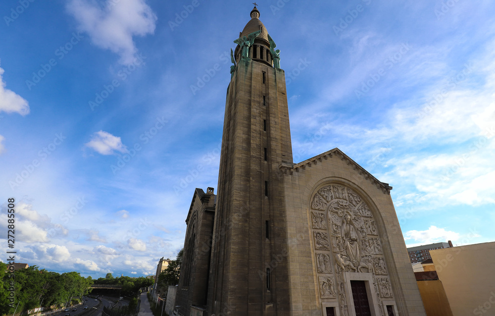 The church of the Sacre Coeur is the monument in the municipality of Gentilly, France.