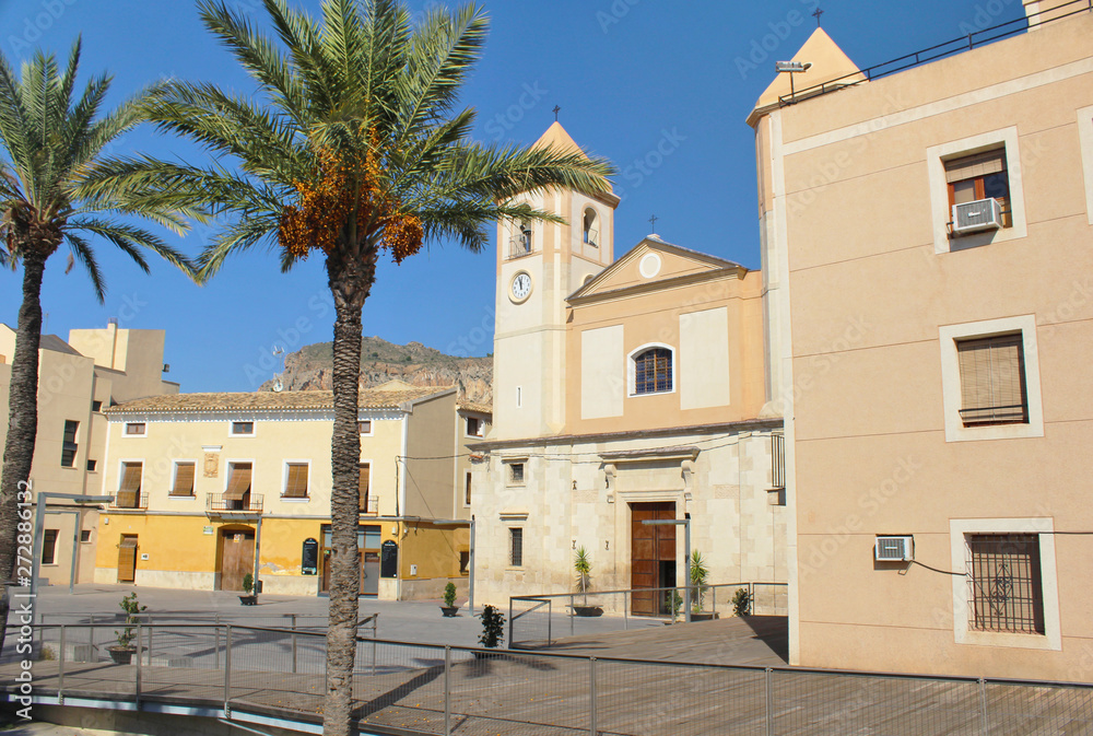 Iglesia de la Asunción de Villanueva del Río Segura, Murcia, España
