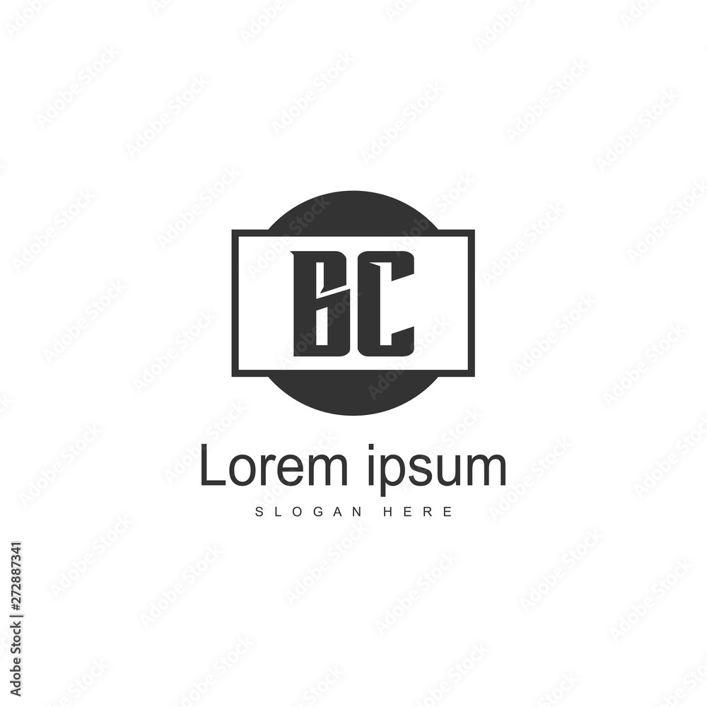 BC Letter Logo Design. Creative Modern BC Letters Icon Illustration BC Letter Logo Design. Creative Modern BC Letters Icon Illustration