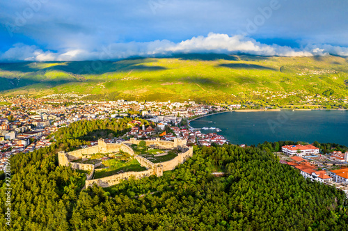 Samuels Fortress at Ohrid in North Macedonia