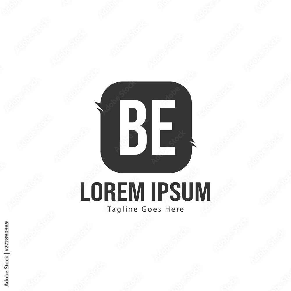 BE Letter Logo Design. Creative Modern BE Letters Icon Illustration BE Letter Logo Design. Creative Modern BE Letters Icon Illustration