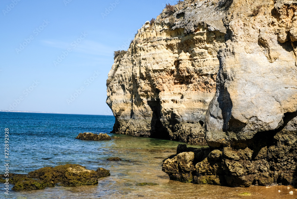 coastal landscape of Algarve, Portugal