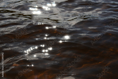 In the clear water of the lake, the glare of the sun form their constellations. Waves distribute solar reflection according to their natural design, giving a mystery to tourists.