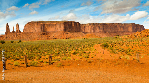 Mitchell Butte, Monument Valley - Navajo Tribal Park, AZ photo
