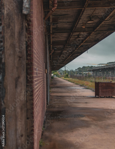 Trainyard boarding deck