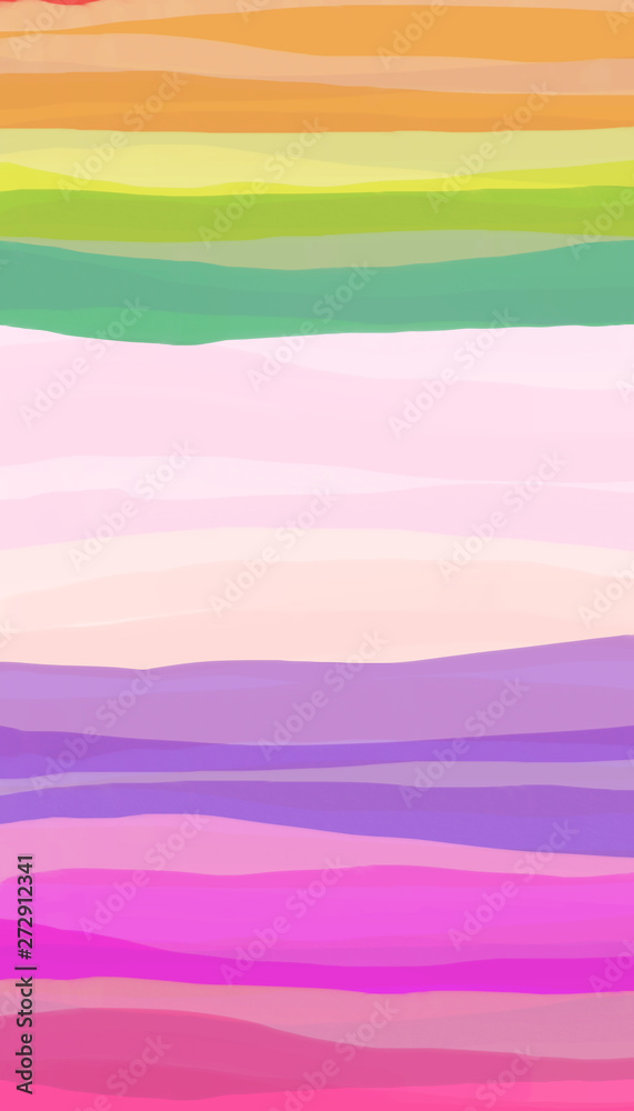 Elegant abstract colorful rainbow stripes