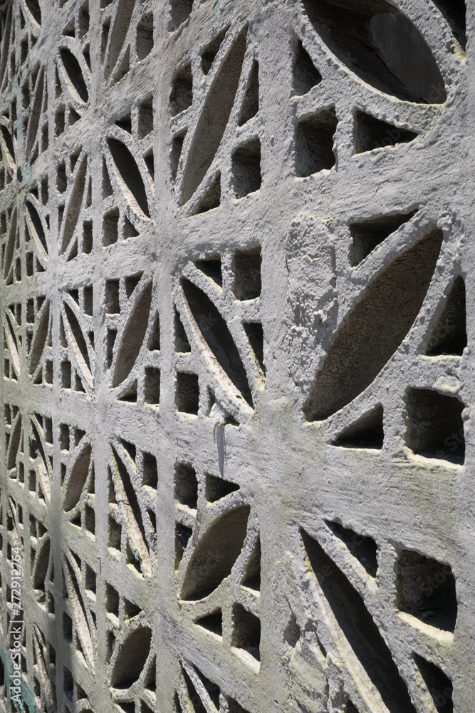 The wall carved traditional pattern The wall carved traditional pattern