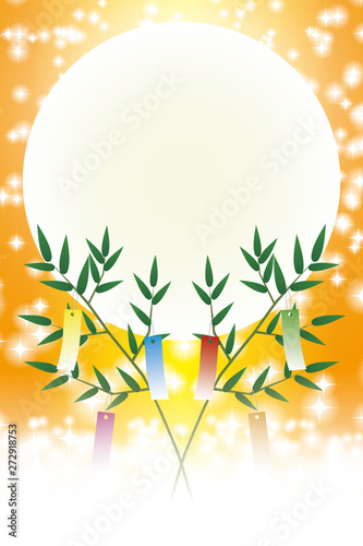 #Background #wallpaper #Vector #Illustration #design #image #Japan #china #Asia #free_size #背景 #壁紙 #ベクター #イラスト #デザイン #無料 #無料素材 #バックグラウンド #フリー素材 #イメージ #和風素材 #日本 星屑,天の川,七夕祭り,笹飾り,キラキラ,夏のイメージ,宣伝ポスター,光,願い事