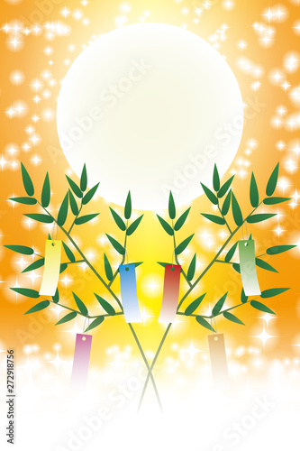 #Background #wallpaper #Vector #Illustration #design #image #Japan #china #Asia #free_size #背景 #壁紙 #ベクター #イラスト #デザイン #無料 #無料素材 #バックグラウンド #フリー素材 #イメージ #和風素材 #日本 星屑,天の川,七夕祭り,笹飾り,キラキラ,夏のイメージ,宣伝ポスター,光,願い事