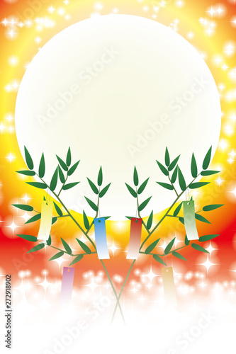 #Background #wallpaper #Vector #Illustration #design #image #Japan #china #Asia #free_size #背景 #壁紙 #ベクター #イラスト #デザイン #無料 #無料素材 #バックグラウンド #フリー素材 #イメージ #和風素材 #日本 七夕祭り,短冊,竹飾り,夏,天の川,星空,キラキラ,七月,夜空,子供,キッズ