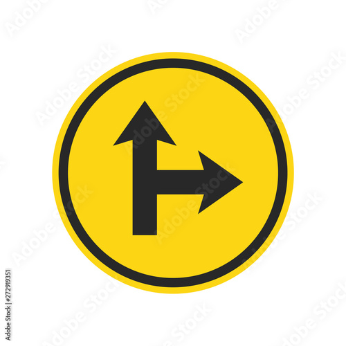 Road sign vector icon isolated. direction arrow sign, Detour icon isolated, vector illustration Free Download Road sign vector icon isolated. direction arrow sign, Detour icon isolated, vector illustration - GFXLoad