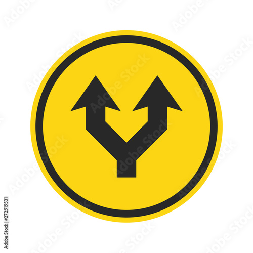 Road sign vector icon isolated. direction arrow sign, Detour icon isolated, vector illustration Free Download Road sign vector icon isolated. direction arrow sign, Detour icon isolated, vector illustration - GFXLoad
