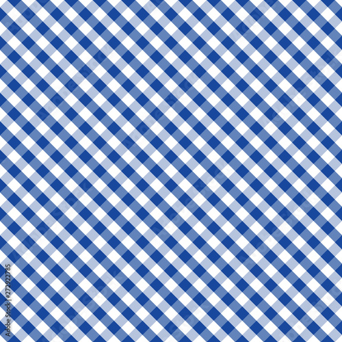  Gingham Seamless Check Cross Weave Pattern, Blue and White, EPS8 includes pattern swatch that seamlessly fills any shape, for arts, crafts, fabrics, picnics, home decor, scrapbooks.