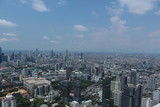 City view on Bangkok from the Baiyoke Sky Tower, Thailand