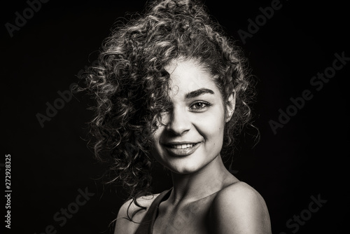 portrait of a young beautiful girl