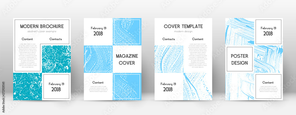 Cover page design template. Business brochure layo Cover page design template. Business brochure layo
