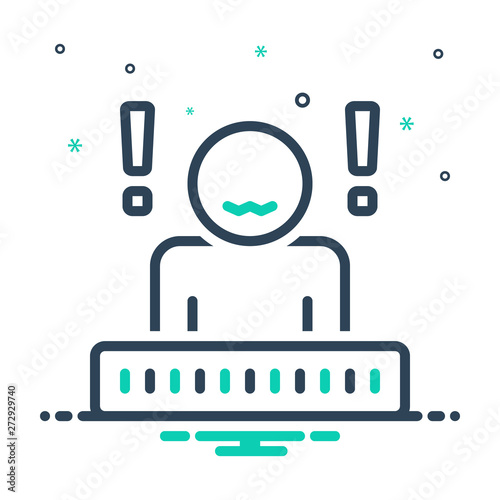 mix icon for anxiety 