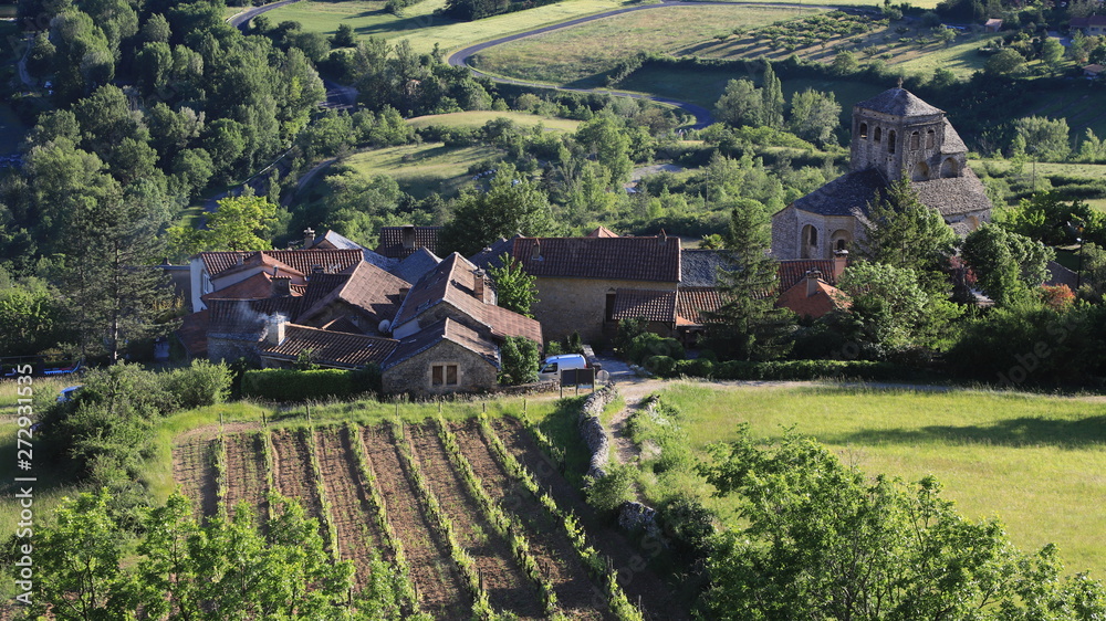 village de Liaucoux, Lozère, 48