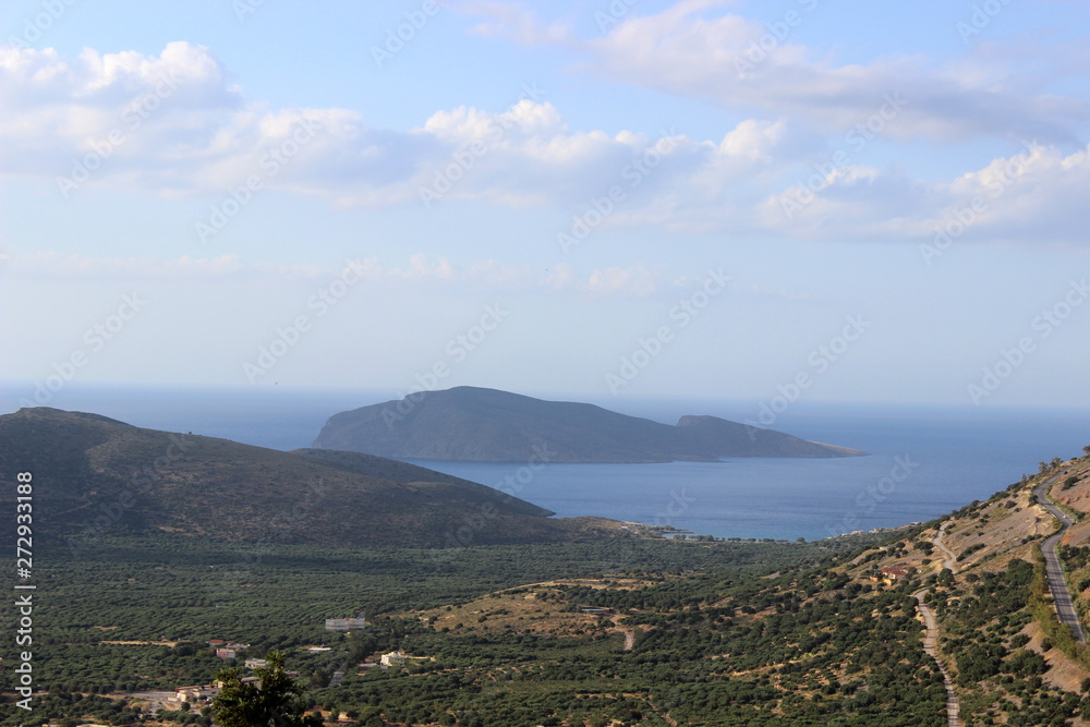 Kreta, Kavousi, Wanderweg,Panorama