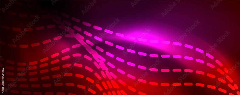 Shiny neon lines techno magic futuristic background, magic energy space light concept, abstract background wallpaper design Shiny neon lines techno magic futuristic background, magic energy space light concept, abstract background wallpaper design