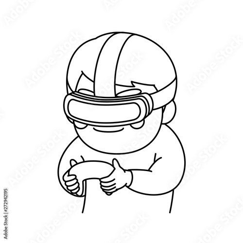 男性キャラクターVR