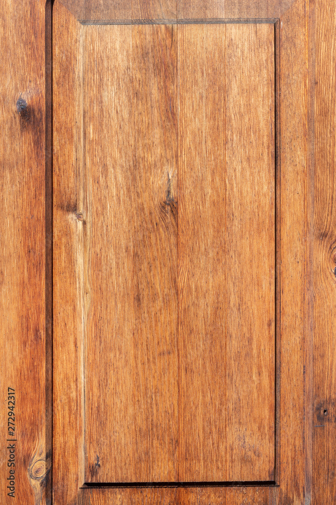 Naklejka premium The old wooden door - grunge background texture for design