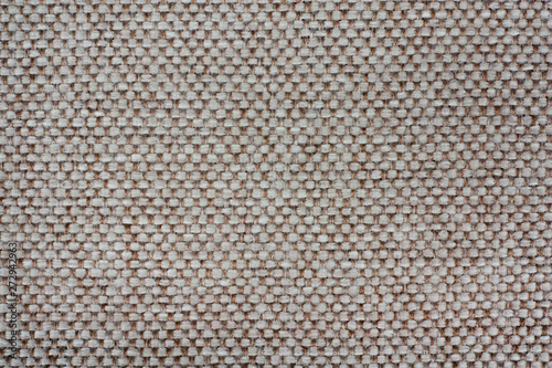 Rough fabric texture. Coarse cloth structure. Woven canvas. Burlap backdrop.