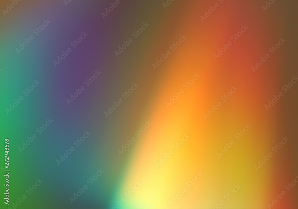 Abstract pink, yellow, blue, green and white lights background