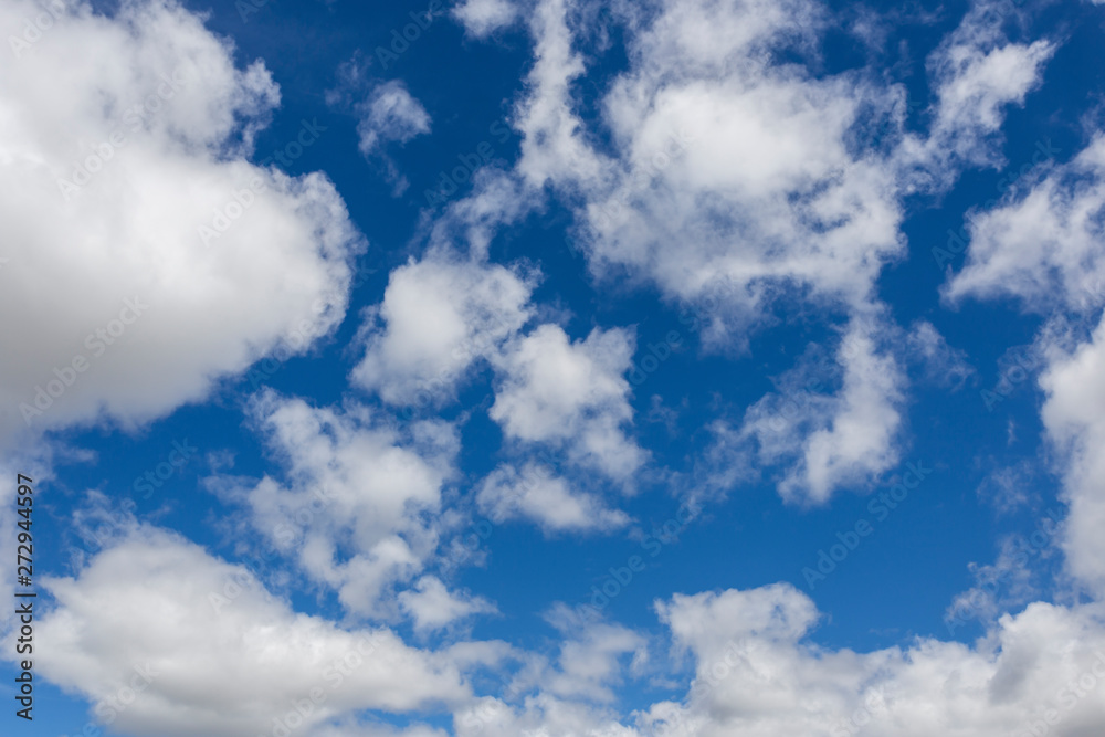 clouds in the blue sky clouds in the blue sky