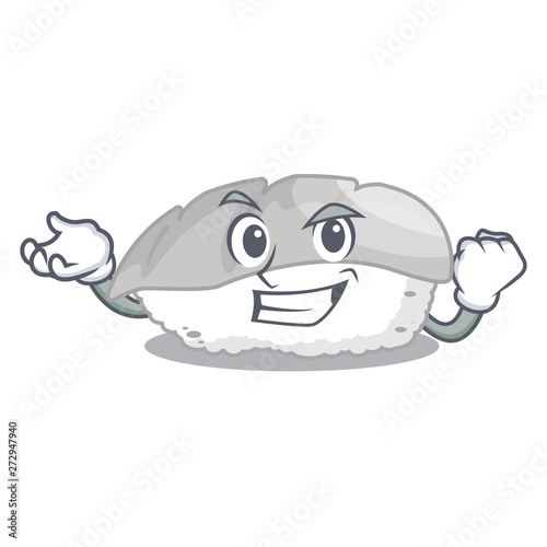 Successful ika sushi is served mascot place
