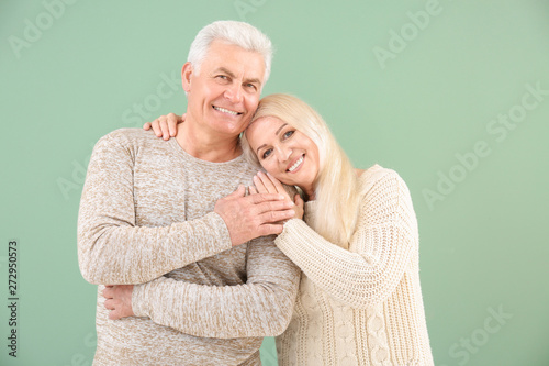 Portrait of happy mature co...