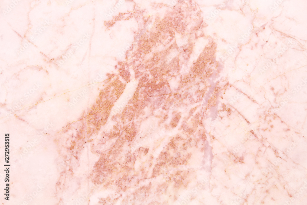Fototapeta premium rose gold marble texture in natural pattern with high resolution for background and design art work, tiles stone floor.