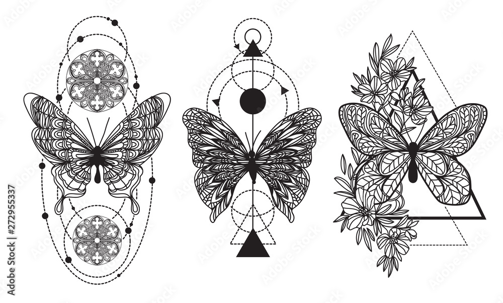 Butterfly line arm tattoo  Arm tattoo Tattoos Compass tattoo