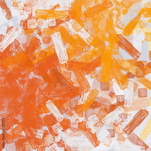 Artistic sketch backdrop material. Abstract geometric pattern. Chaos and random. Modern art drawing painting. 2d illustration. Digital texture wallpaper.